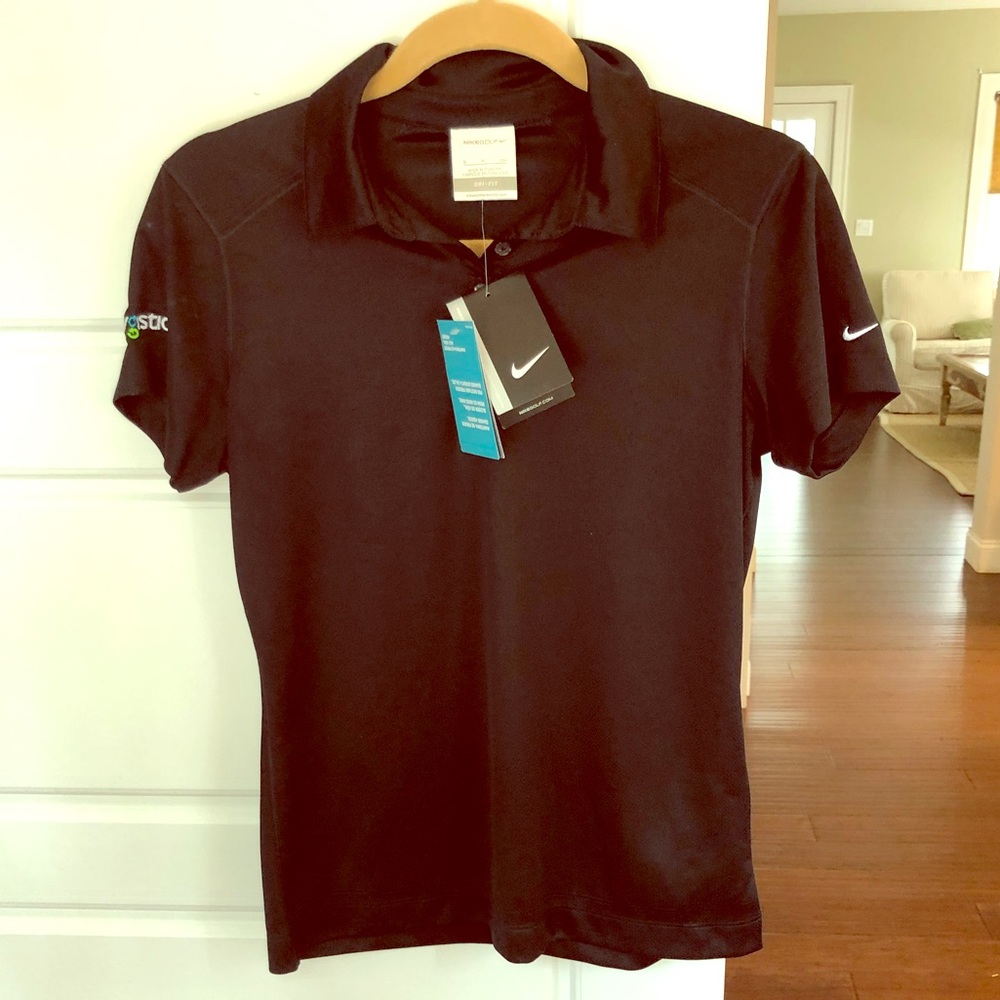 Nike Black Women’s Dri-Fit Golf Polo